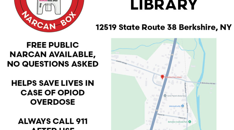 October 16, 2025: Narcan Course